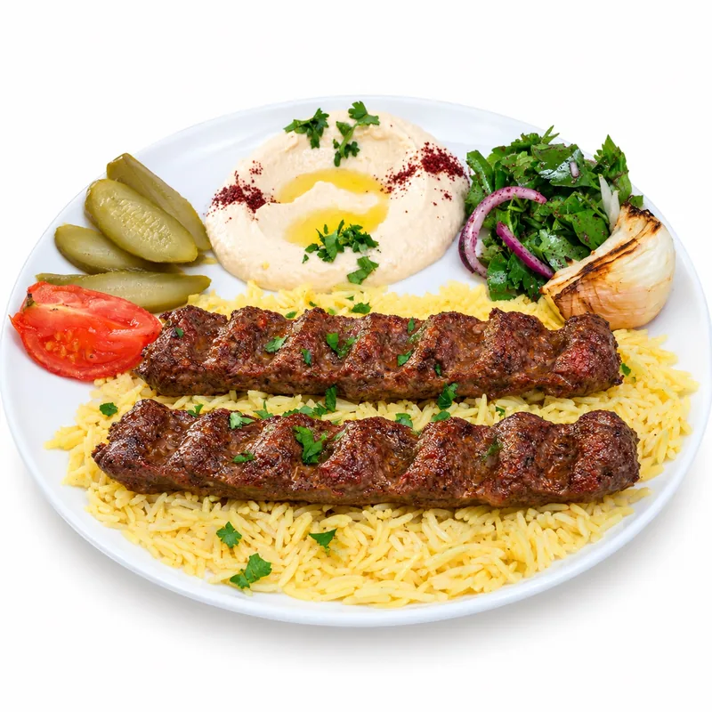Adana Kabob Plate